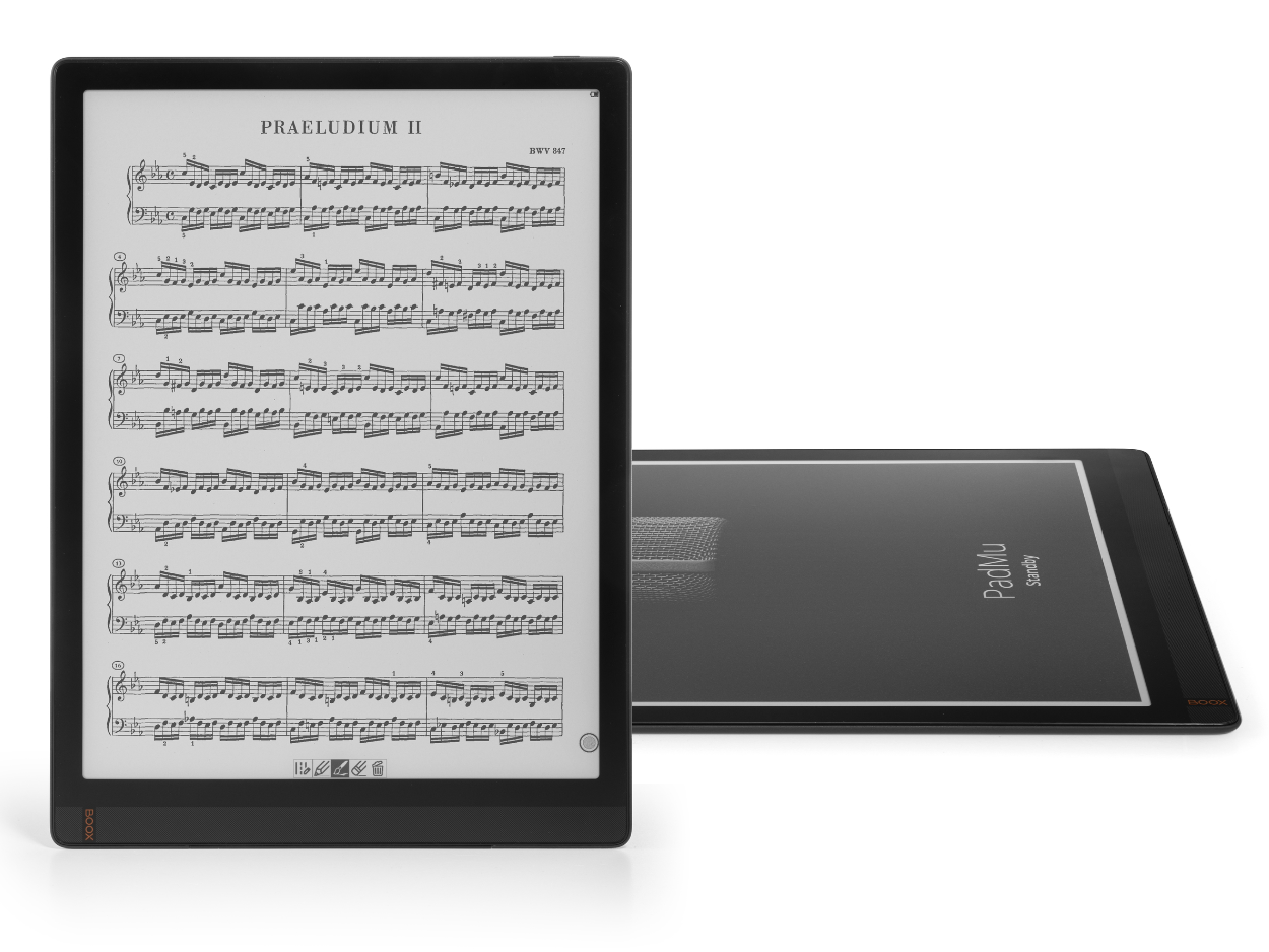 PadForMusicians - A4 (13.3”) e-ink music tablet